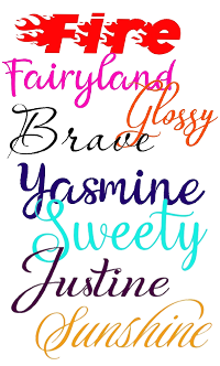 Fonts & Colours